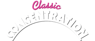 Classic Concentration logo for NES